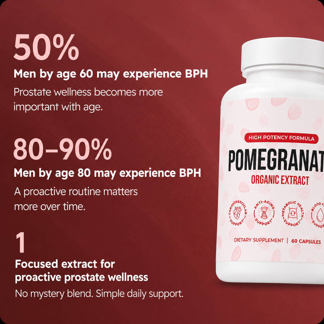 Florencea® Men’s Pomegranate Vitality